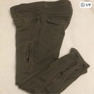 Joe's,cargo style jeans , Army green, Sz.6